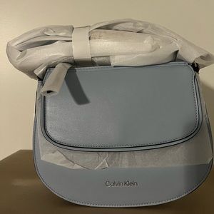 BNWT - Baby blue Calvin Klein purse